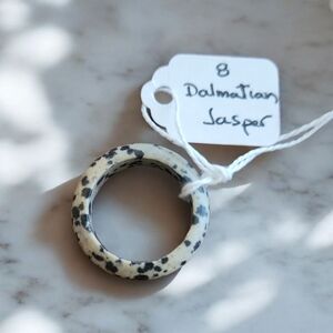 Spotted Stone Women's Ring Size 8